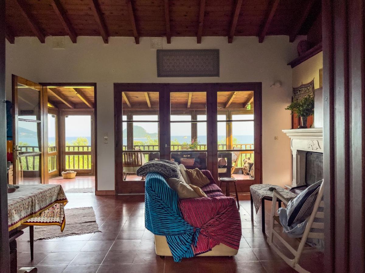 Lithakia  Villa Anta House By The Sea מראה חיצוני תמונה